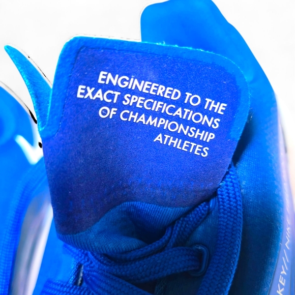 Nike Vapor Drive Field Hockey Shoes AV6634-410 Blue US 6 UK 5.5 Women’s Cleats - Picture 7 of 10